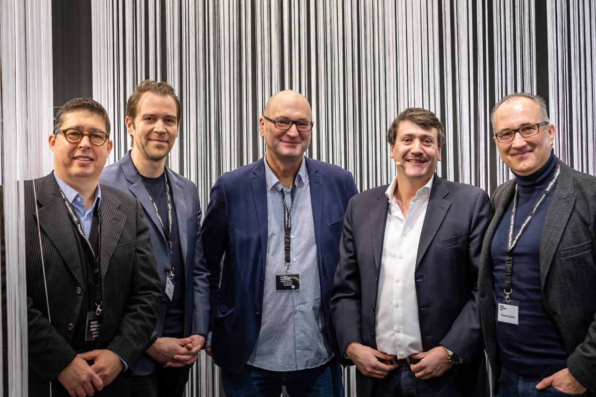 Renato Turri, Martin Henn, Peter Petz, Giulio Castegini, Thomas Geuder (Bild © Andreas Körner - bildhübsche fotografie)