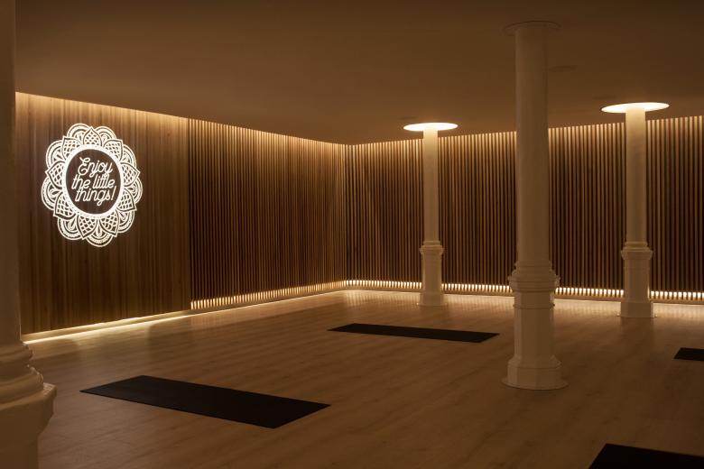 lighting for yoga room